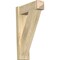 Ekena Millwork Traditional Rough Sawn Arts and Crafts Outlooker, Douglas Fir, 6"W x 18"D x 26"H OUT06X18X26TRA03RDF - alternate 1